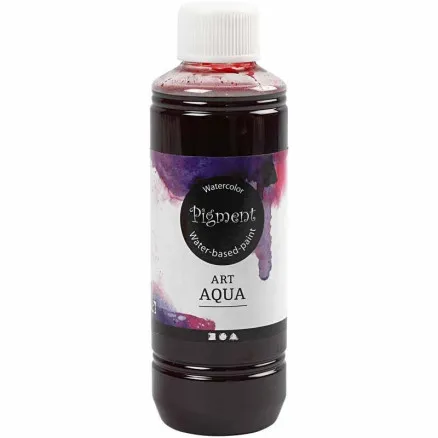 Flüssige Aquarellfarbe, rot, 250 ml/1 Fl.