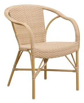 Sika-Design Madeleine Exterior Caféstuhl Natur/Almond