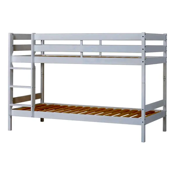 Etagenbett inkl. Lattenrost, Eco Comfort 90x200 cm - Weiß