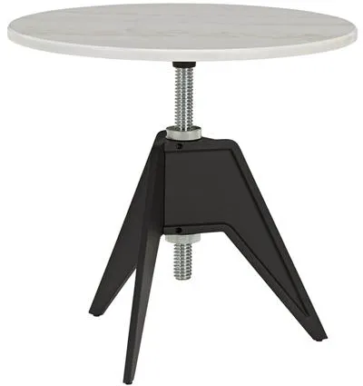 Tom Dixon Beistelltisch Screw Ø60 Weiß