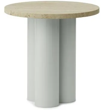 Normann Copenhagen Dit Beistelltisch Hellgrün/Helltravertin