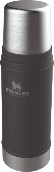 Stanley Thermos "Classic" Matt Schwarz 0,47 Liter