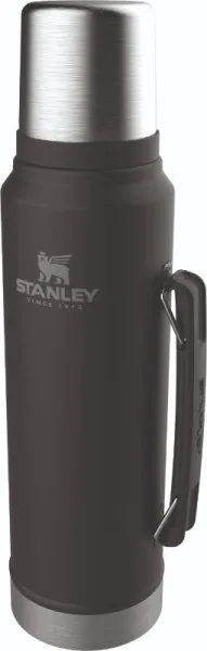 Stanley Thermoskanne "Classic" Matt Schwarz 1 Liter